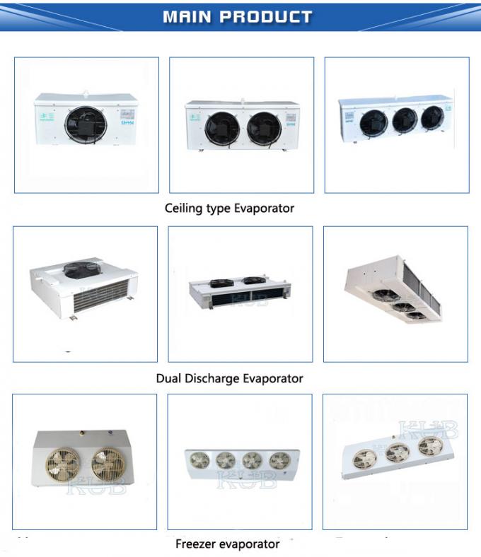 Condensatie-eenheid voor koelruimte opslag CAJ2446ZBR R404A 1HP compressor kleine Tecumseh condensatie-eenheid 4