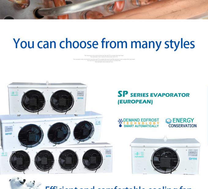 -18°C KUB SPBE031D luchtkoeler Eenheid koeler verdamper Efficiënt eenheid koeler verdamper voor koelruimte Koeling 4
