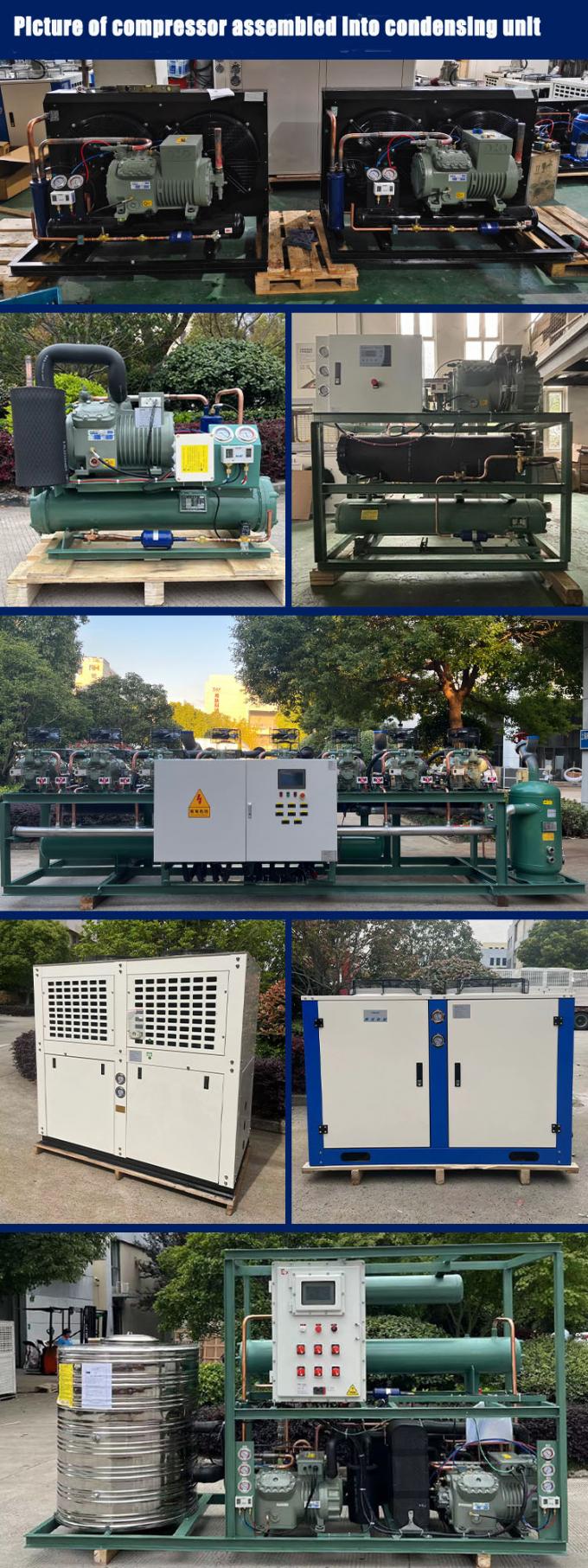 2 tot 50 pk Made in China Ondersteuning van gepersonaliseerde goedkope koelcompressor, semi-hermetische zuigercompressor, koelcompressor, koelsysteem, industriële koelcompressor 11