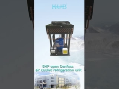 5 pk open luchtgekoelde koelinstallatie