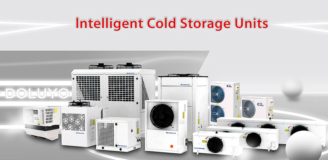 DCF030AM het elektronische de controle van de uitbreidingsklep snel koelen, hoog rendementscrolltech CONDENSERENDE EENHEID + EENHEIDSkoeler