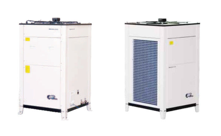 DCF030AM het elektronische de controle van de uitbreidingsklep snel koelen, hoog rendementscrolltech CONDENSERENDE EENHEID + EENHEIDSkoeler