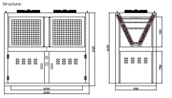 Commerciële ZB76KQE-10HP koelcondensatie-eenheid en R404A condensatie-eenheid voor koelruimte