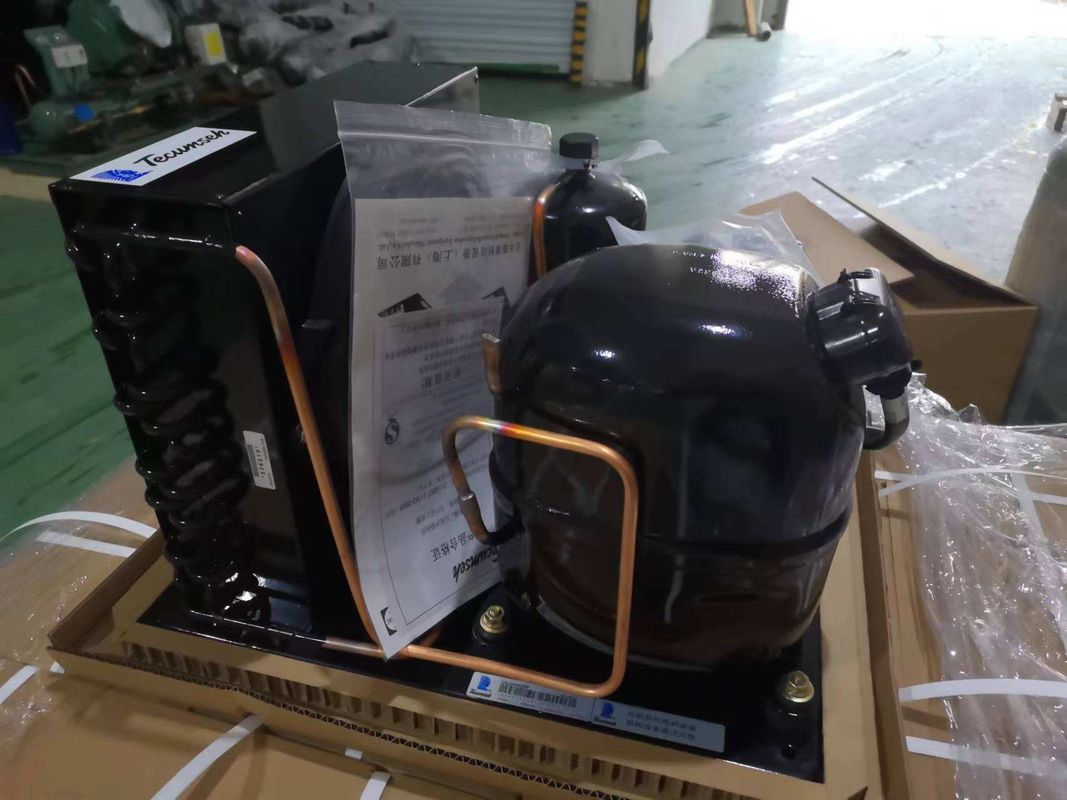 CAJ2446ZBR Tecumseh compressor 1 pk condensatie-eenheid 220V ac condensatie-eenheid R404A vriezer condensatie-eenheden
