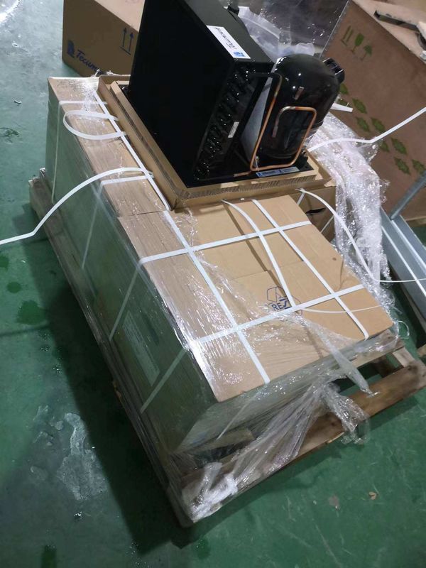 CAJ2446ZBR Tecumseh compressor 1 pk condensatie-eenheid 220V ac condensatie-eenheid R404A vriezer condensatie-eenheden