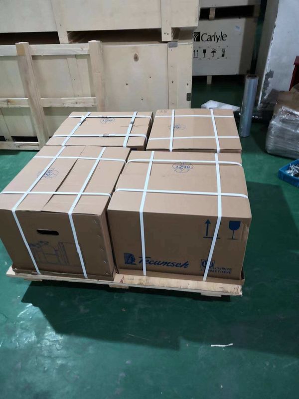 CAJ2446ZBR Tecumseh compressor 1 pk condensatie-eenheid 220V ac condensatie-eenheid R404A vriezer condensatie-eenheden