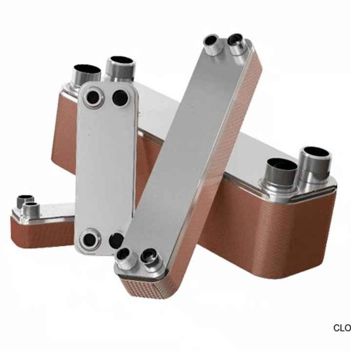 B3-26-34D Roestvrij staal 304/316 Gebreid warmtewisselaar 1HP tot 6HP OEM BPHE Plaat Type Industrieel warmtewisselaar voor koeler
