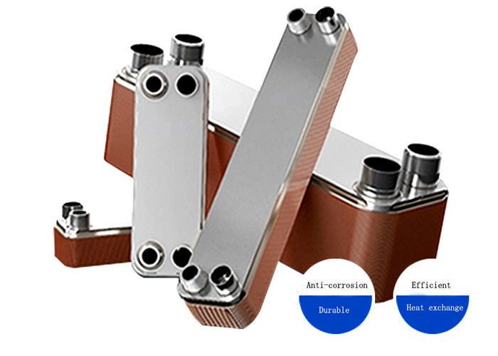 B3-50-48D Goedkope prijs 10HP Warmtewisselaar verdamper Koper / roestvrij staal 304/316 Gebreid plaat warmtewisselaar fabrikant