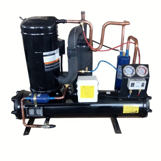 10 PK Watergekoelde Condensatie-unit met Copeland Scrollcompressor voor lange levensduur en op maat gemaakte toepassingen