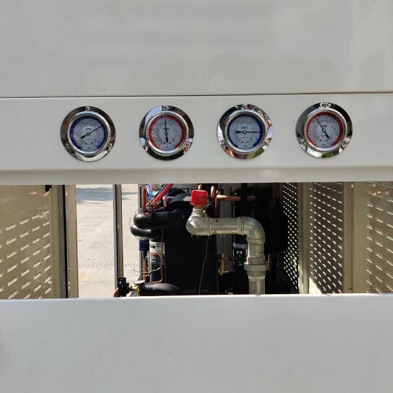 40 pk luchtgekoelde koelmachine met Copelandcompressor en R404A koelmiddel voor industriële koeling