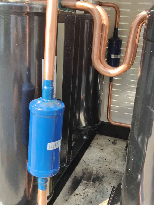 40 pk luchtgekoelde koelmachine met Copelandcompressor en R404A koelmiddel voor industriële koeling