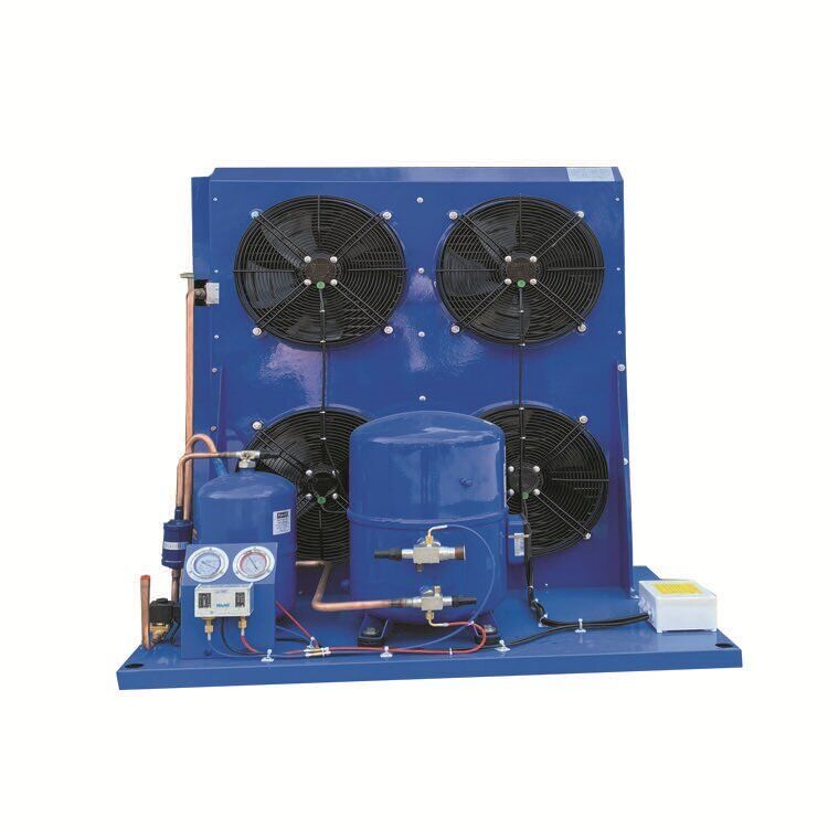 Industriële koeler met 12 pk compressor R22/R404A koelmiddel en 1 jaar garantie luchtgekoelde condensatie-eenheid