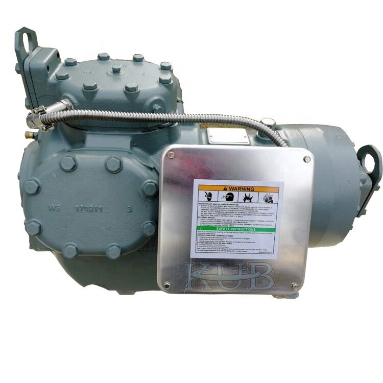 15HP 20HP 25HP 30HP Carlyle Piston Compressor Two Stage Semi Hermetic Refrigeration Compressor with R404A/R22 Refrigerant