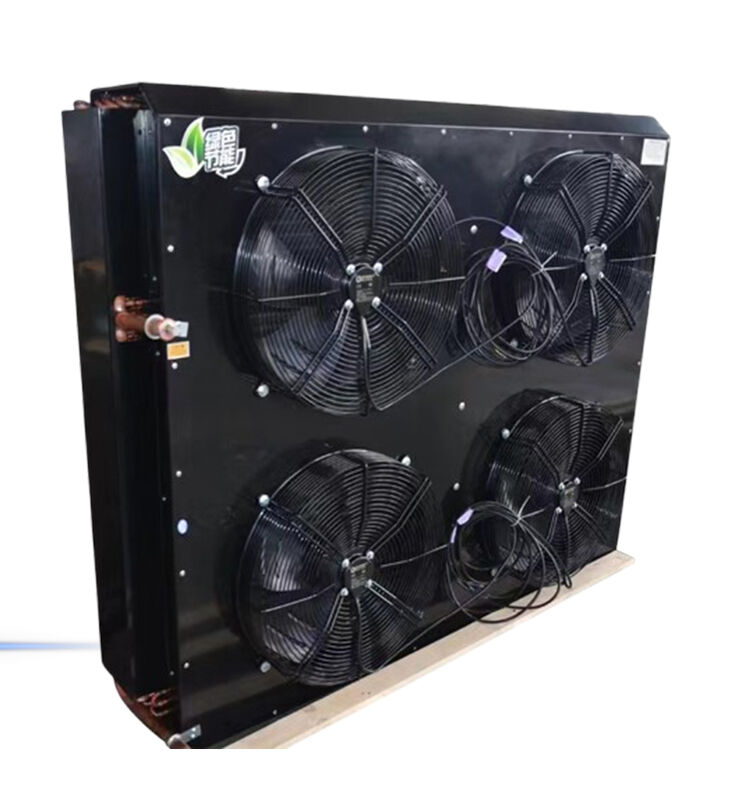 KUB FNH4-120 Mini Luchtgekoelde Condensor 380V Koperen Buis Aluminium Lamellen Nieuwe Industriële Koelunit Multi-Koelmiddel