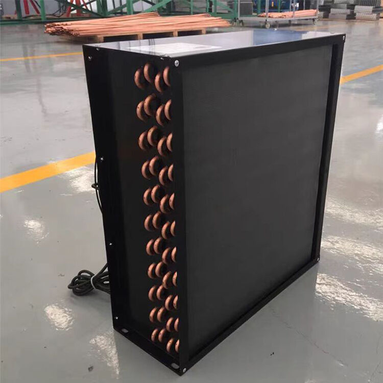 KUB FNH4-120 Mini Luchtgekoelde Condensor 380V Koperen Buis Aluminium Lamellen Nieuwe Industriële Koelunit Multi-Koelmiddel