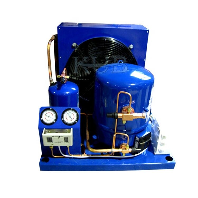 MT64/WN05M Zuigercompressor MT64 5pk Compressor Watergekoelde Condenserende Unit Koelopslag Koelunit Eenvoudig te bedienen