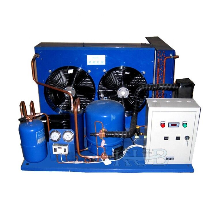 MT64/WN05M Zuigercompressor MT64 5pk Compressor Watergekoelde Condenserende Unit Koelopslag Koelunit Eenvoudig te bedienen