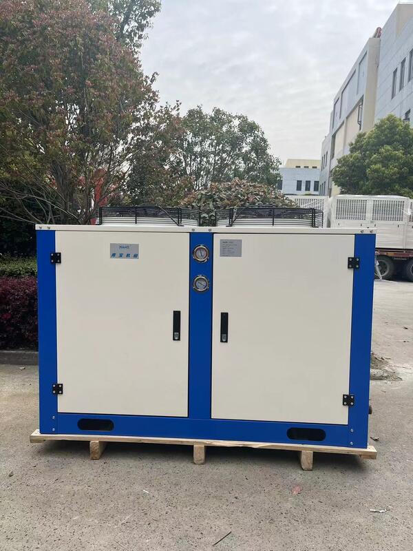 S10-52Y Italy Frascold 10HP Compressor Condensing Unit Water Cooled Cold Storage Refrigeration Unit Easy to Operate