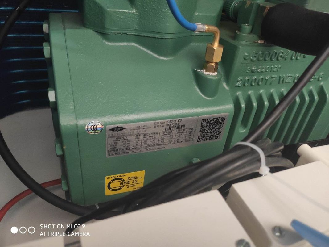 het Type van U van 3hp R404A Semi Hermetische Condenserende Eenheid voor Koelere Koude Opslag Koude Zaal