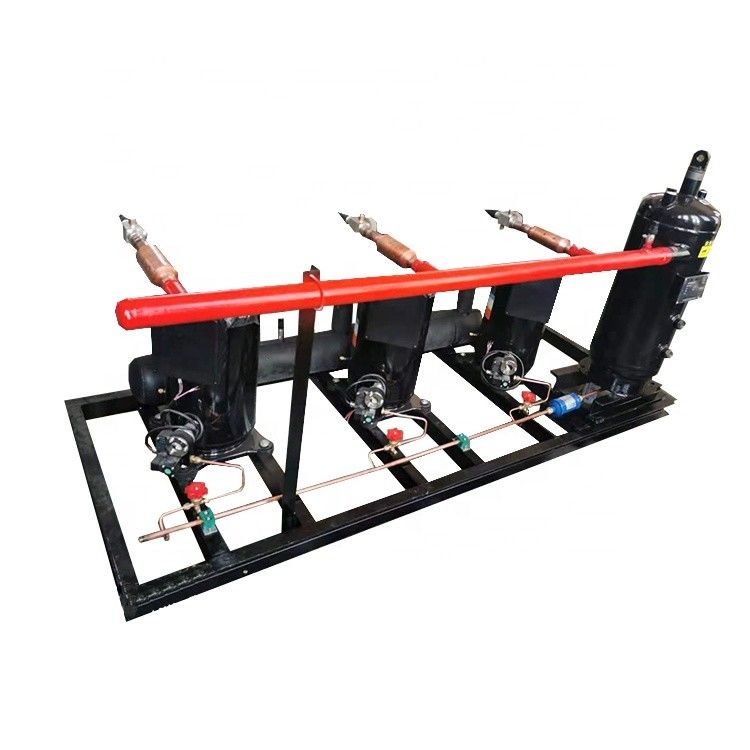 Lucht Gekoelde R404a-Koelings Condenserende Eenheid voor Parallel de koelingsmateriaal van de Voedselwinkel