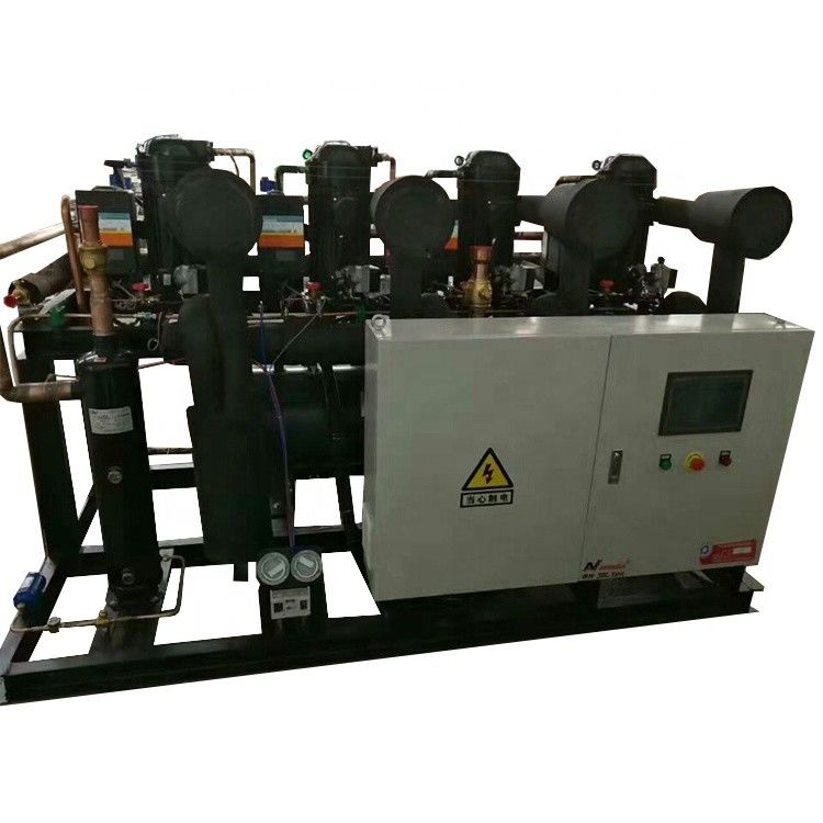 Lucht Gekoelde R404a-Koelings Condenserende Eenheid voor Parallel de koelingsmateriaal van de Voedselwinkel