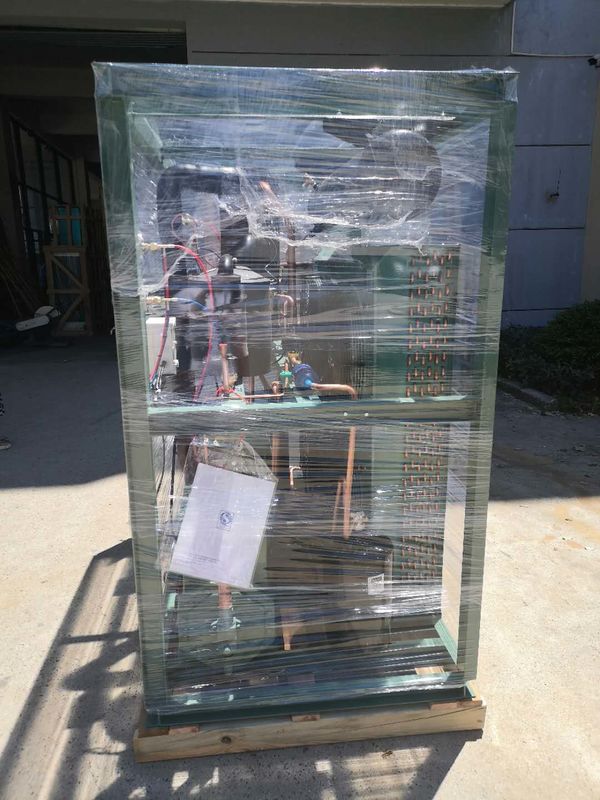 De Zaal van de ultra Lage Temperatuurcascade koelde het Koele Condenserende Eenheids15hp 12HP water het condenseren eenheid het commerciële condenseren