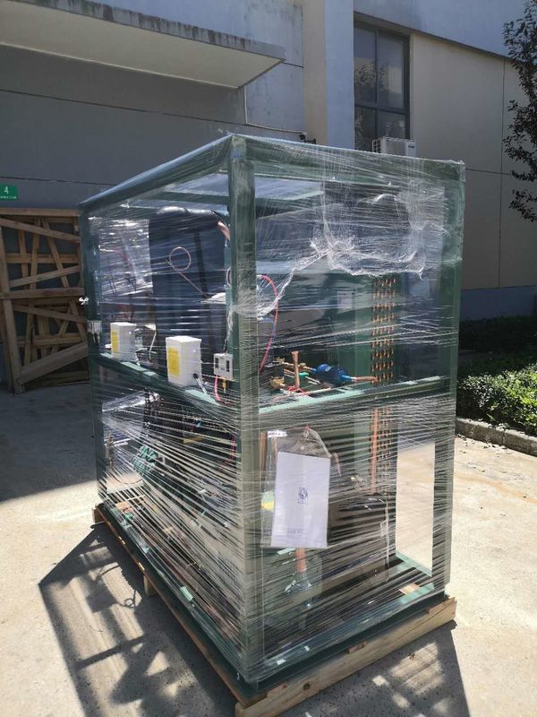 De Zaal van de ultra Lage Temperatuurcascade koelde het Koele Condenserende Eenheids15hp 12HP water het condenseren eenheid het commerciële condenseren