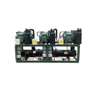 10HP Zuigercompressor Watergekoelde Condensatie-eenheid met 380V 3-Fase 50Hz en 1 Jaar Garantie